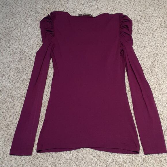ROBERTO CAVALLI authentic fuscia top, sz US 4 / 40 - Picture 2 of 5
